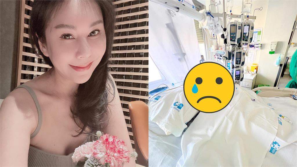 洪曉蕾平安返台發聲!憔悴曬插管病床照:太突然