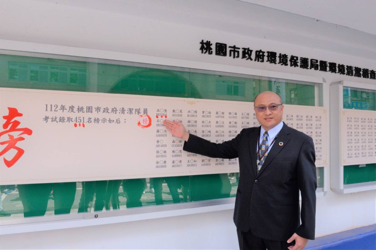 桃園清潔隊招考榜單揭曉 這原因增額錄取1名 104833 scaled