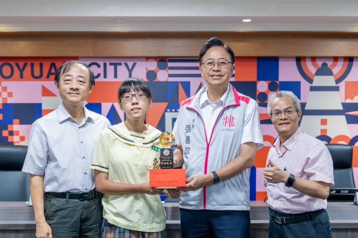 桃園3學生榮獲總統教育獎 市府頒贈1.2萬助學金 20230705143621740