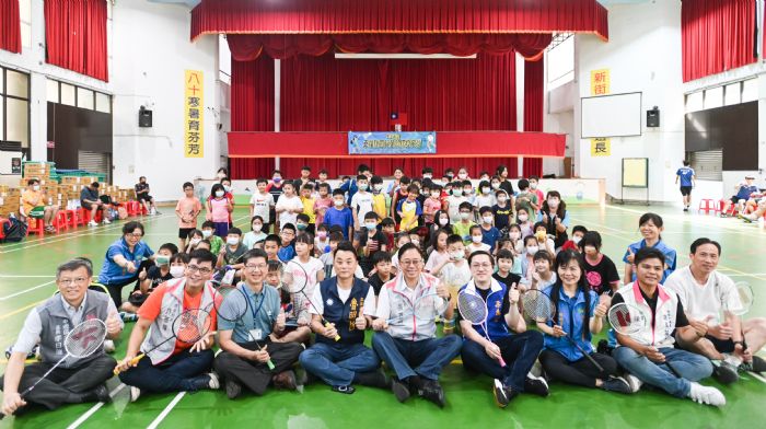 桃園兒童羽球夏令營熱血登場 盼明年擴大舉辦 20230724112631159