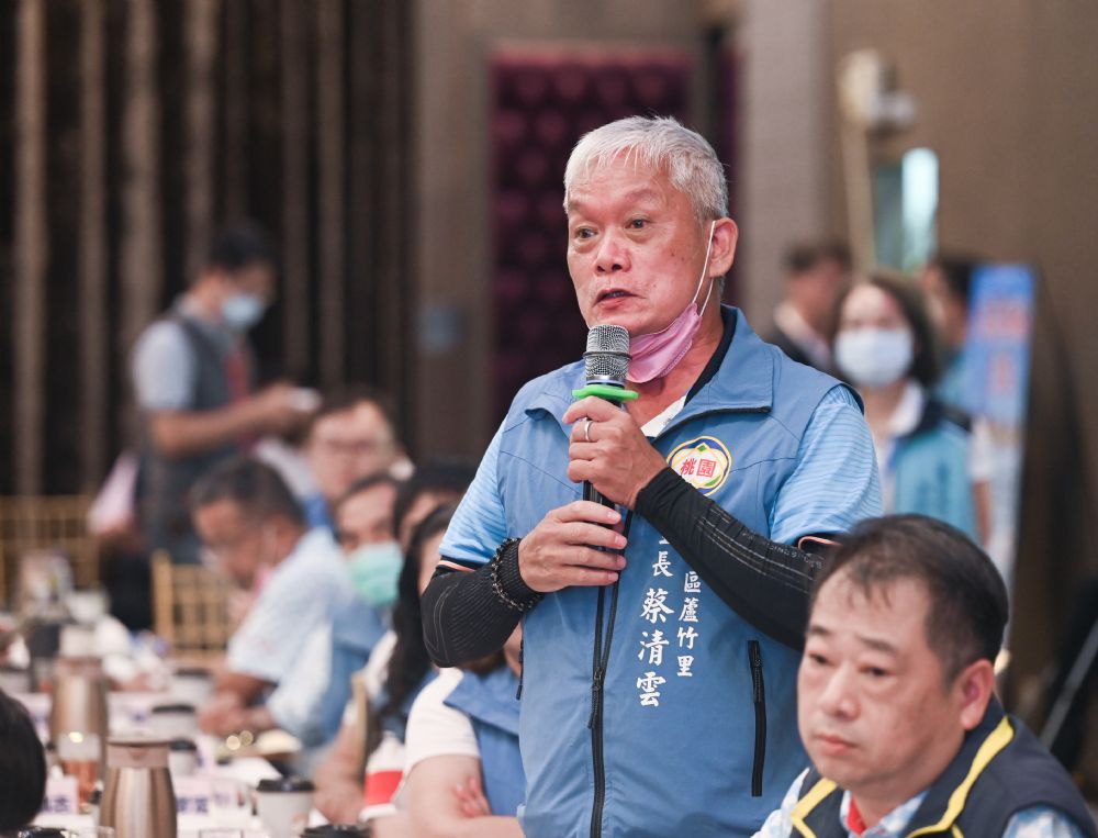 張善政與里長交流 盼提升蘆竹地方建設 20237111643 26 2