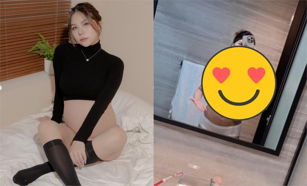 蕾菈只穿BRA自拍!產後10天曝體重:不是生完會瘦?