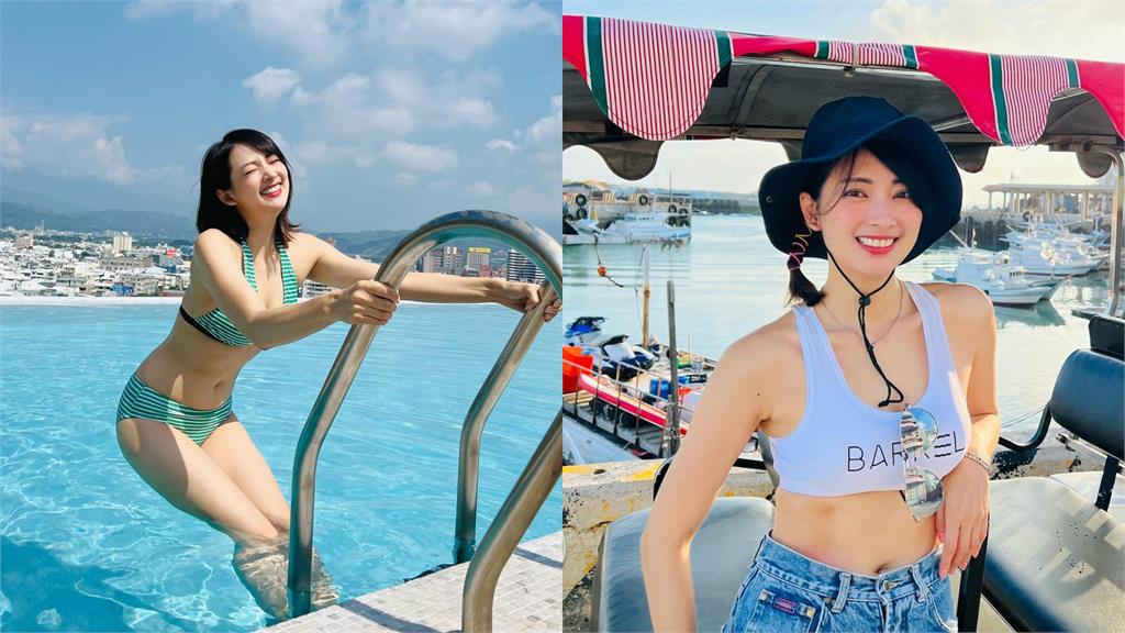 阿喜泳裝「偷塞NuBra」下水噴飛!心儀對象全看光