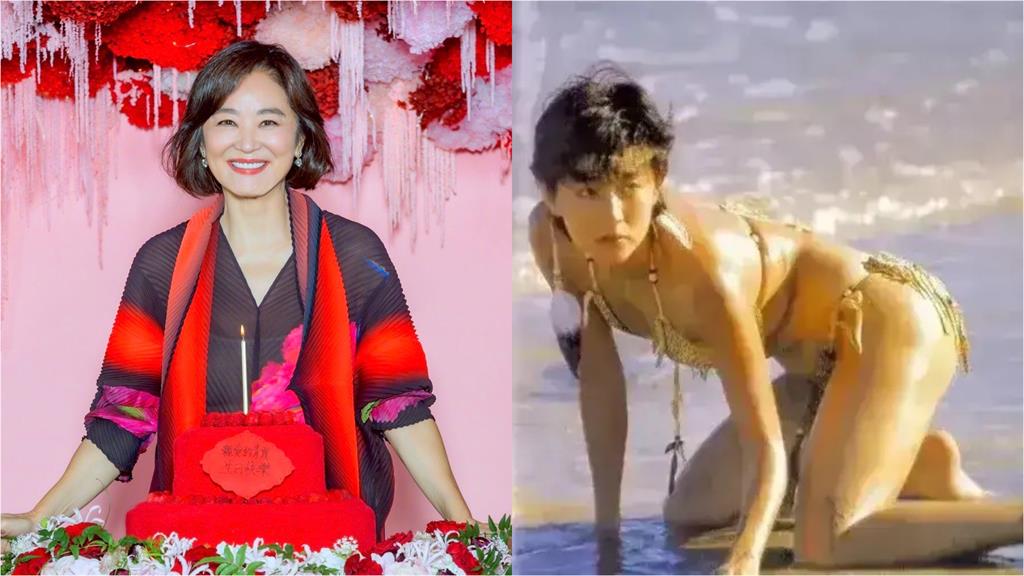 林青霞比基尼辣照出自男友!遭問「是秦漢」回應曝