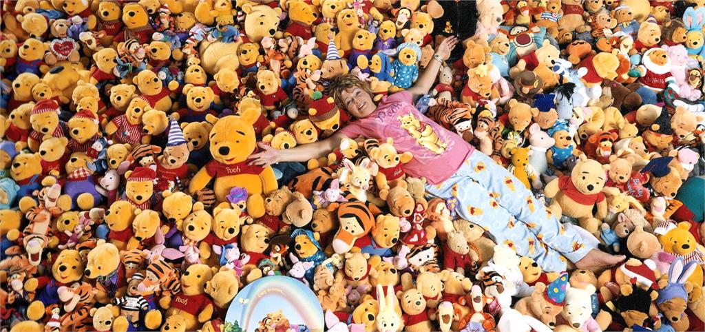 鍾愛維尼熊!美國女子收藏數量寫世界紀錄