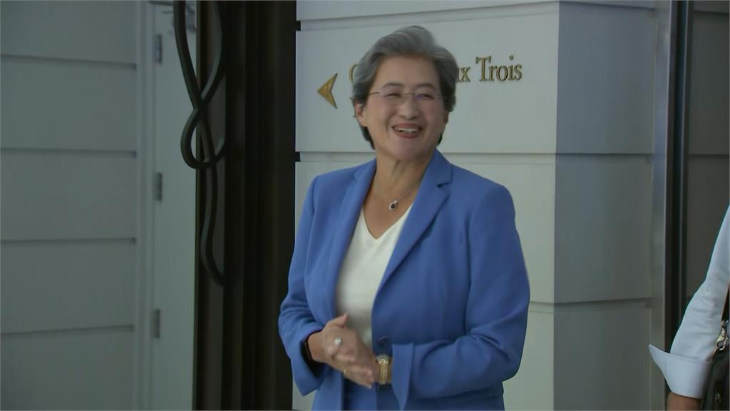 蘇姿丰訪台行程低調 宏碁董座陳俊聖現身晚宴