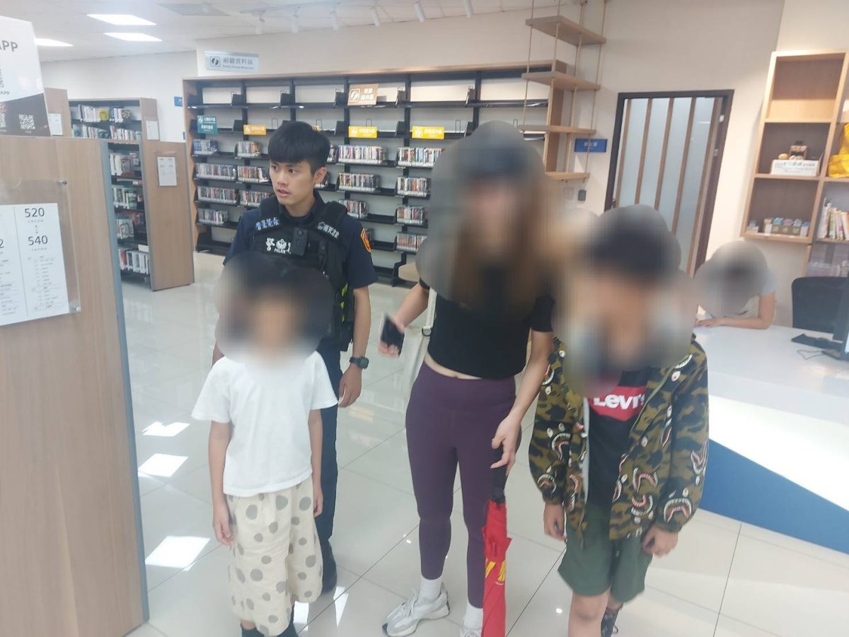 女童圖書館走失急壞媽媽 八德暖警協尋助找回 367053 scaled