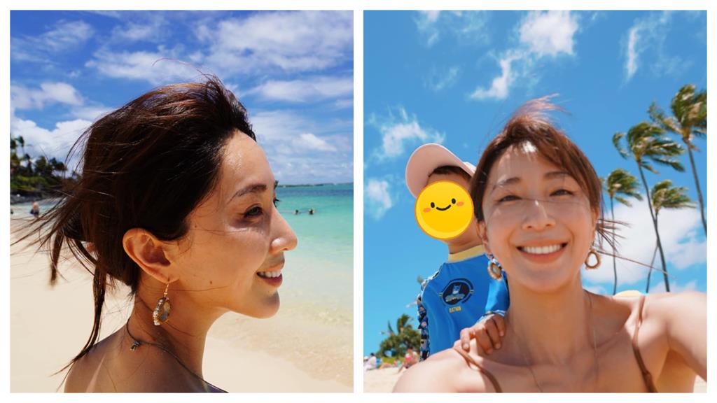 夏威夷解放比基尼!隋棠「真實身材」全被看光