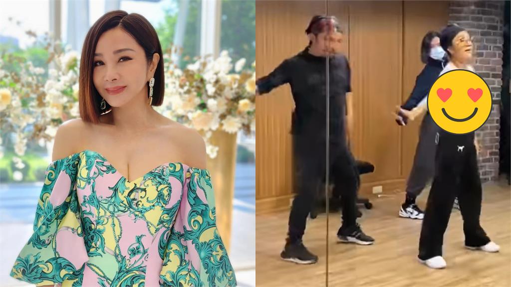 陳美鳳揮汗學街舞!靈活扭動「極致曲線」全現形