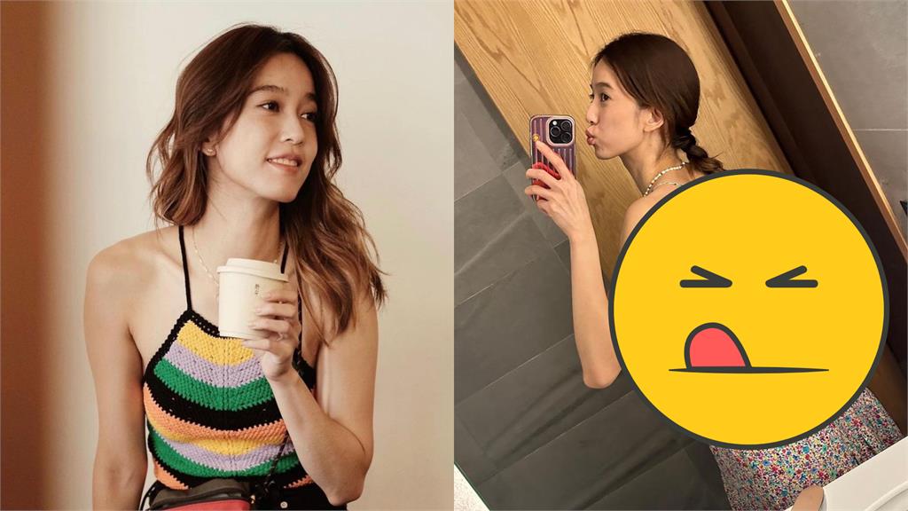 陳庭妮試穿洋裝慘遭鏡子反射出賣!身形太猛辣翻網