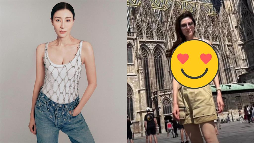 李嘉欣辣遊歐洲!U領背心太鬆「解放身材」網暈翻