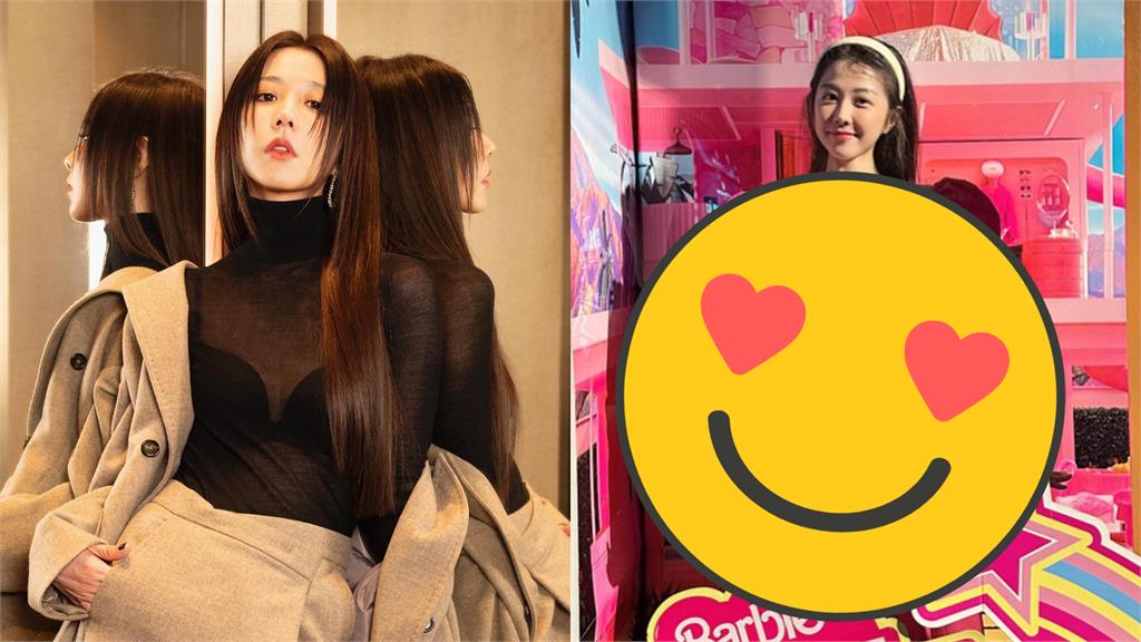 邵雨薇化身真人芭比!粉色洋裝洩「大片雪白」