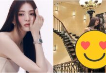 韓韶禧迷你黑bra歪掉!Q嫩雪白「驚洩神秘黑點」