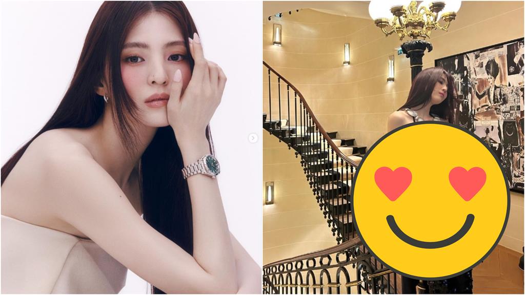 韓韶禧迷你黑bra歪掉!Q嫩雪白「驚洩神秘黑點」