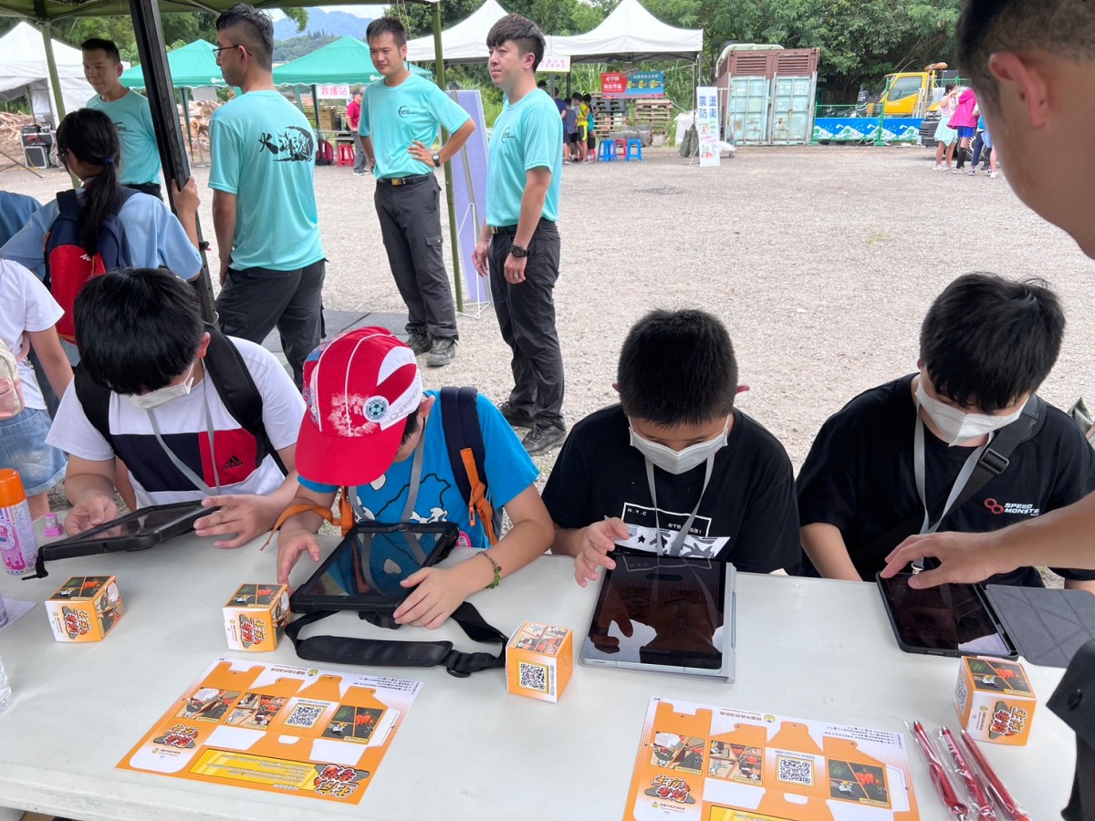 大溪消防舉辦一日體驗營 學童變身小小消防員 LINE ALBUM 2023714 230714 14