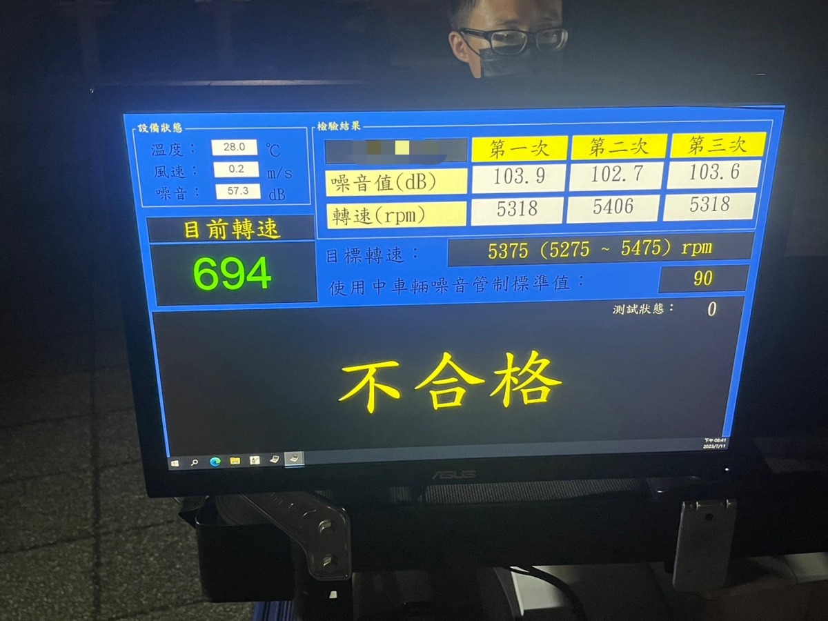 環警攜手打擊改裝車 楊梅、新屋「靜桃專案」已開罰逾10萬元 S 10027215