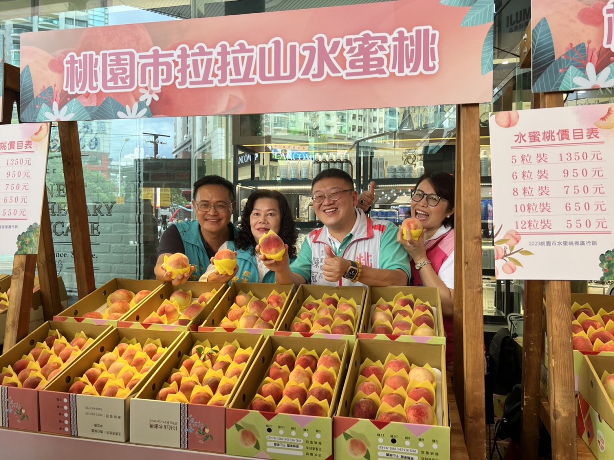桃園拉拉山水蜜桃盛產期 這些地方買得到 S 17342469