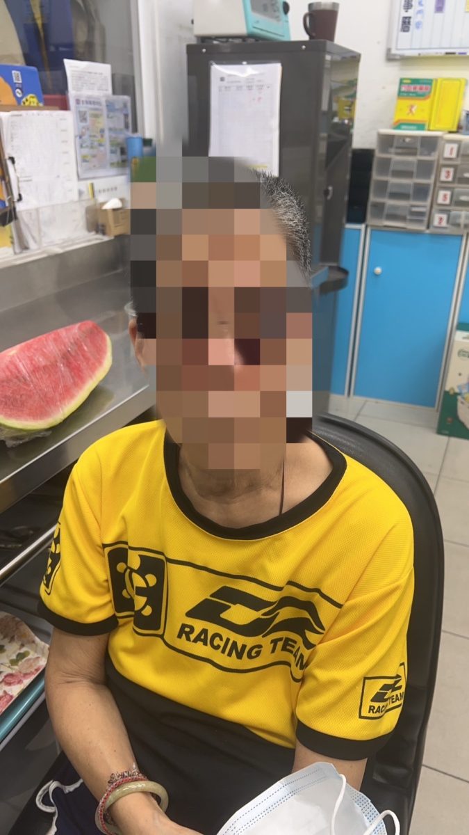 婦人外出買西瓜迷途 八德暖警助平安返家 S 17612821 scaled