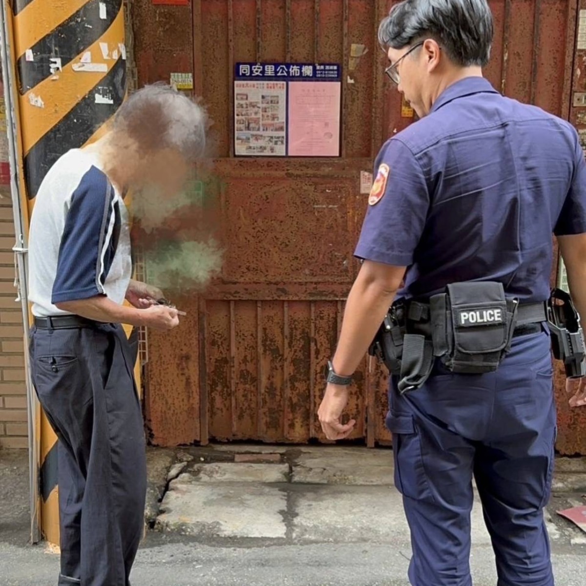 七旬翁迷途誤闖基隆港口 桃警急奔護送平安返家 S 4153537