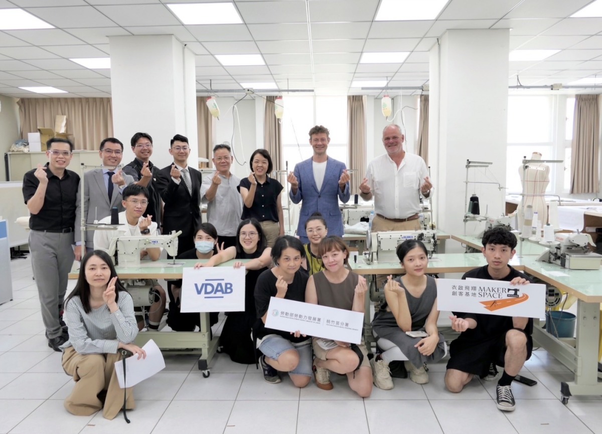 勞動部桃竹苗分署推動創客基地 比利時外賓來台取經 S 68837468