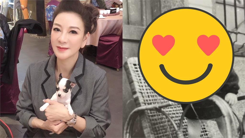 楊繡惠1歲嫩照曝!麻糬萌臉掀網驚:好像阿西爸