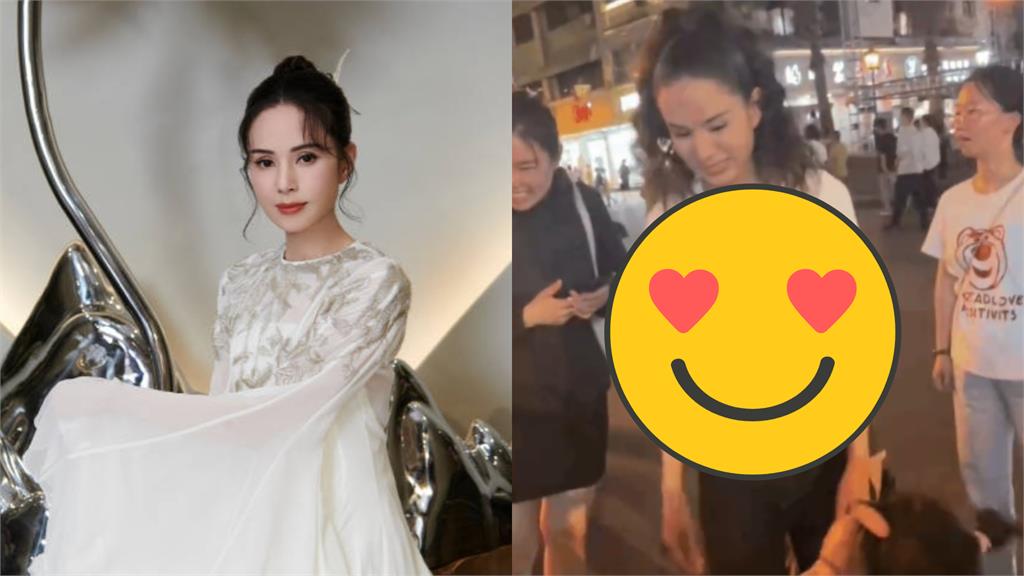 最美小龍女逛夜市1暖舉被讚爆!56歲真實身材曝光