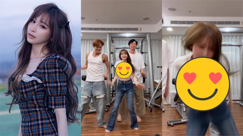 王心凌合體吳克群、張棟樑 她失速衝撞鏡頭震暈網