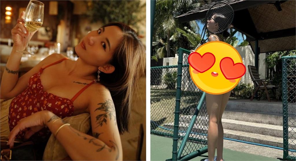 穿比基尼打網球!陳艾琳辣曬「老公視角」引萬人朝聖