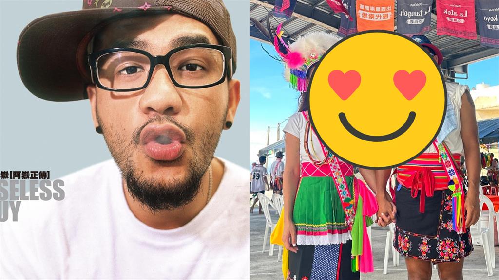 張震嶽緊牽「超正老婆」現身豐年祭!網笑:根本炫耀