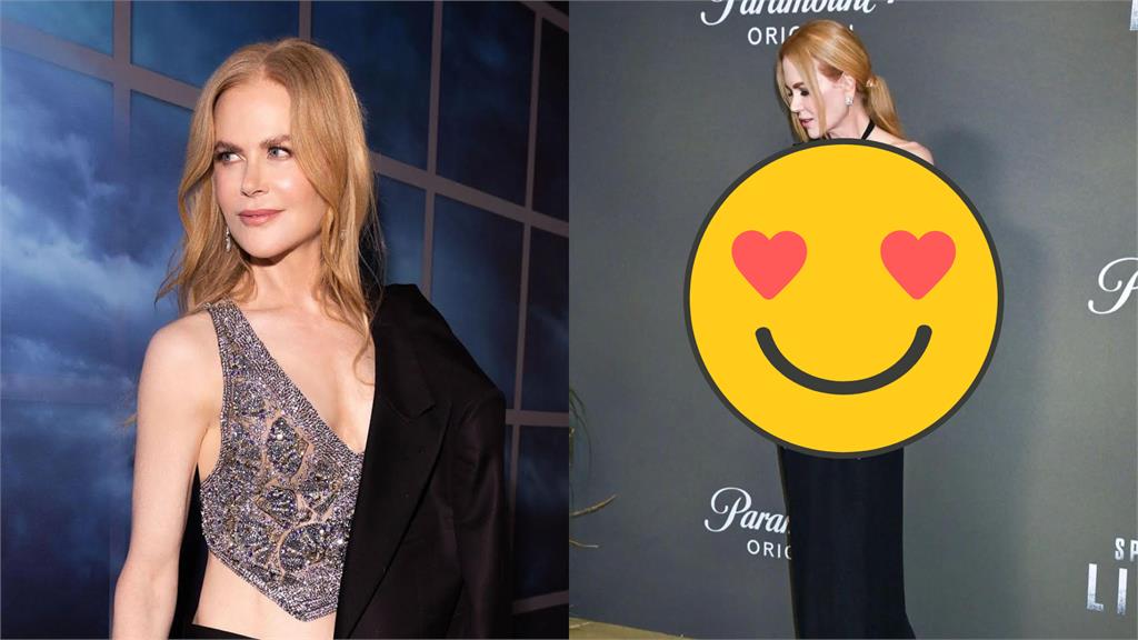 妮可基嫚禮服大裂縫!「絕頂筋肉線條暴走」網看呆