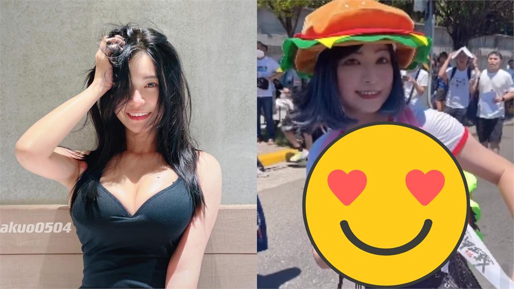 最兇館粉上凱道!郭鬼鬼穿「緊身漢堡裝」真實身材曝