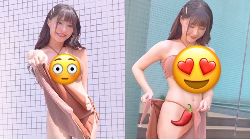 元元比基尼「上下雙開」!1關鍵讓女網友怒批