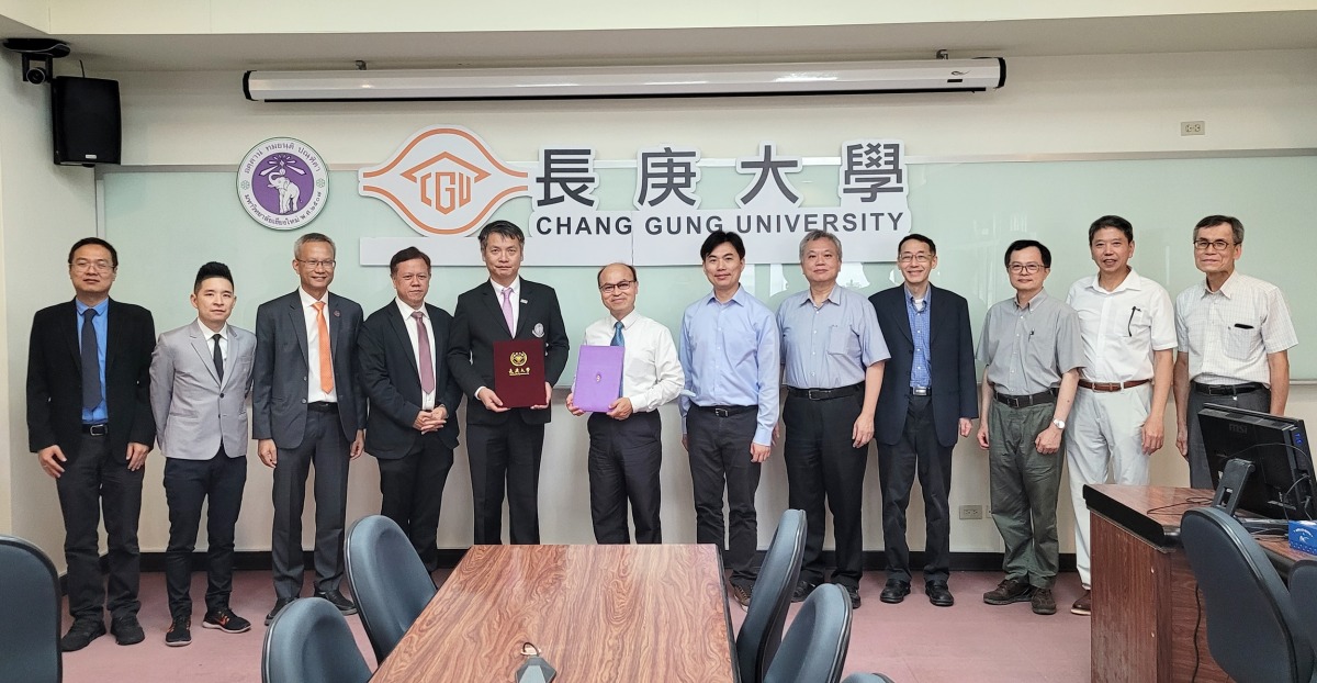 長庚大學、清邁大學推雙聯學位 增加國際競爭力 圖2 團體照