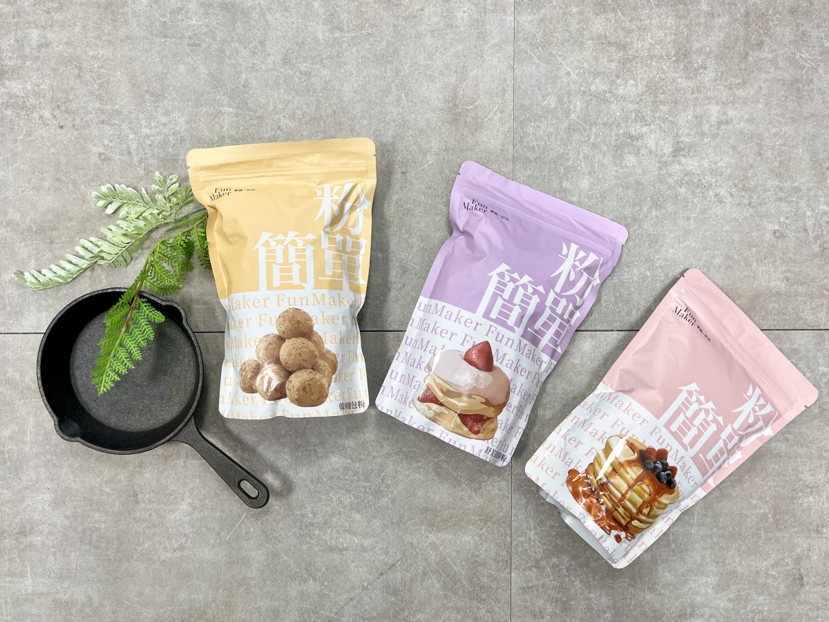 粉簡單 米鬆餅粉榮獲食品界奧斯卡獎 韓國麵包粉、舒芙蕾粉新品上市 圖一