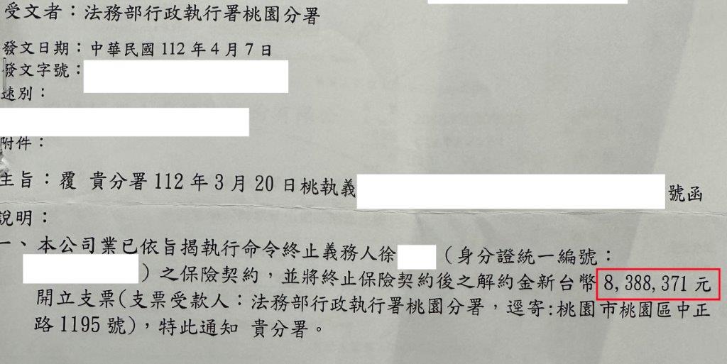 拒繳千萬所得稅、罰鍰 旅美8旬翁憂返台探親遭限制出境 徐男扣保險2