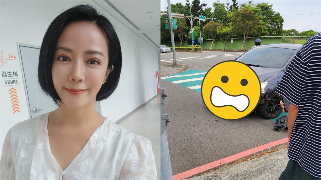 陳仙梅出車禍!遭「高速撞上」 現場慘狀曝光