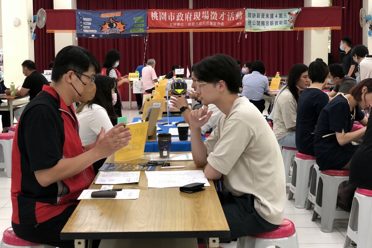 桃園就服處9月舉辦6場徵才活動 時間、地點曝 112年8月陽明公園市民活動中心徵才活動 0