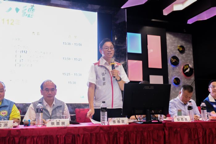 張善政與八德區里長交流 傾聽地方意見 20230731181453312