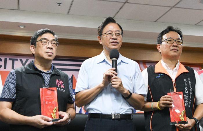 桃園工程品質督導小組績效考核結果出爐 3局處3公所獲表揚 20230809132706874