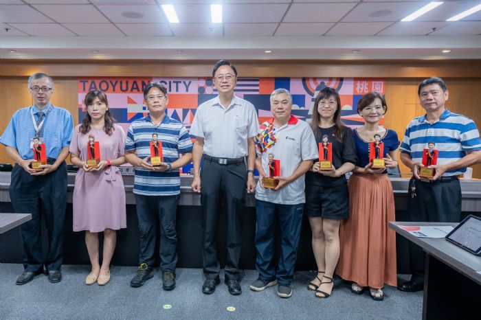 桃園各機關學校績優事務人員得獎出爐 7人獲表揚 20230816144658017