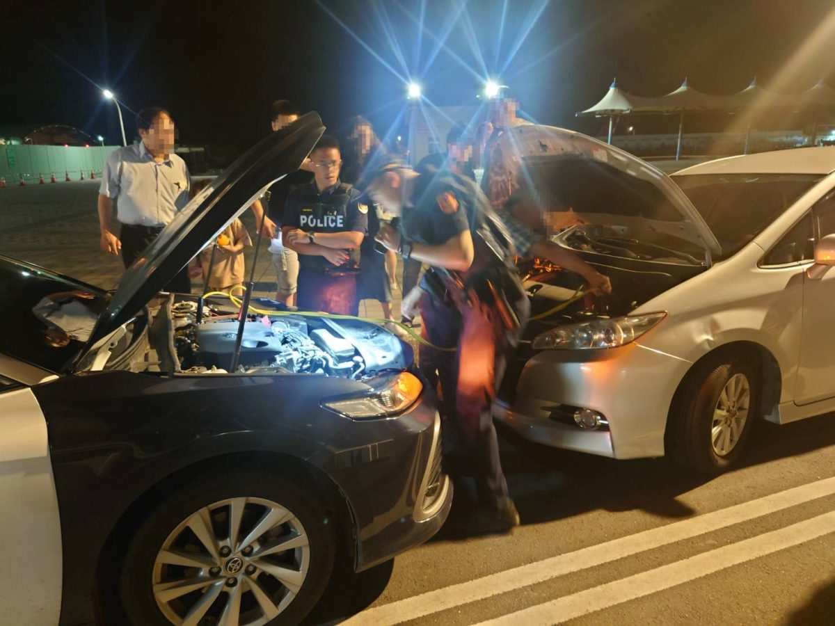 汽車這原因無法發動 大園警助男子順利返家 294880 0 scaled