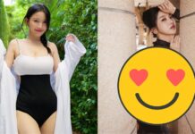 北一女神「黑絲旗袍」透光光!貼合剪裁急壞千人