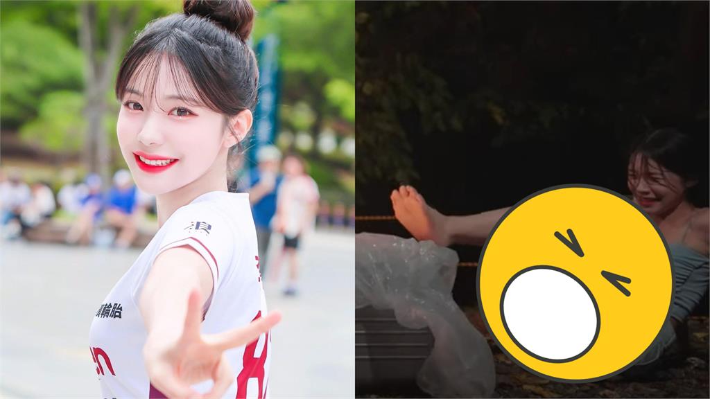 李多慧挑戰「一人車宿」!驚天一摔雪白美腿全看光