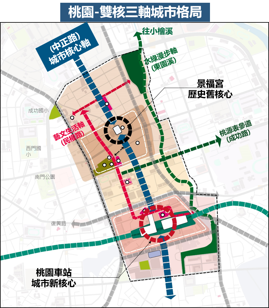 市府都發局重塑桃園、中壢都市景觀 活化舊城區 5