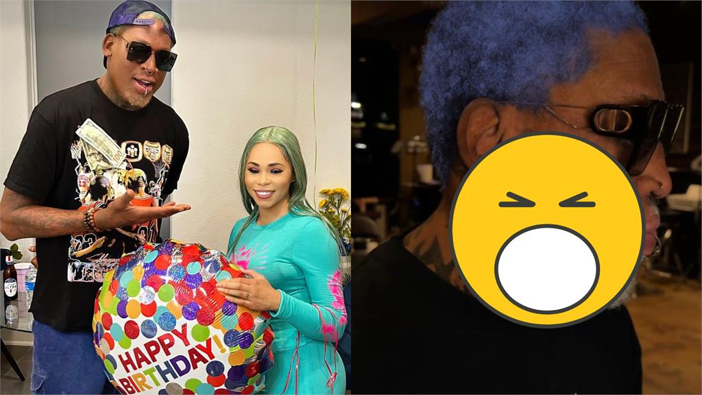 62歲「小蟲」羅德曼太衝?刺新歡上臉成果曝光