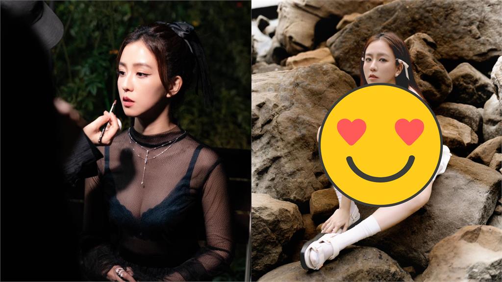 周曉涵變身純欲高中生!豪邁抬腿百褶裙守不住