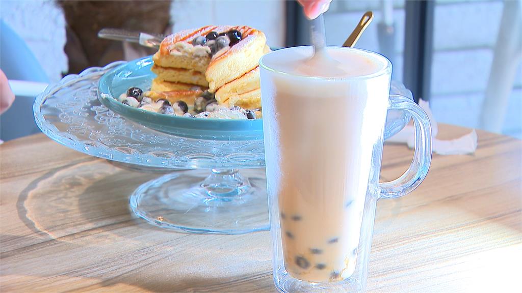 珍奶創意吃法!「珍珠瀑布」蛋糕 超美超過癮