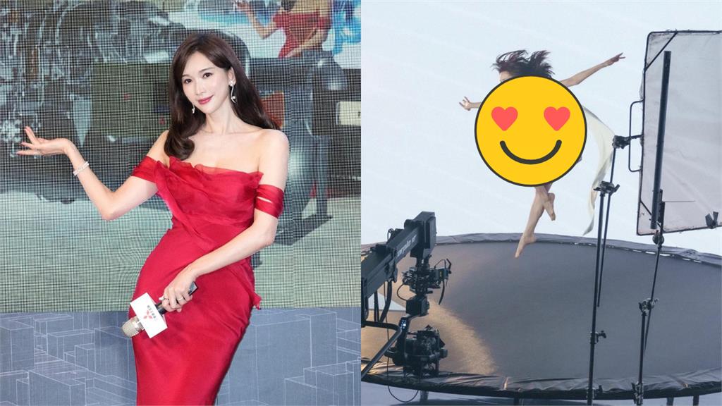 林志玲也怕胖?自曝真實花絮照:在乎身上小肉肉
