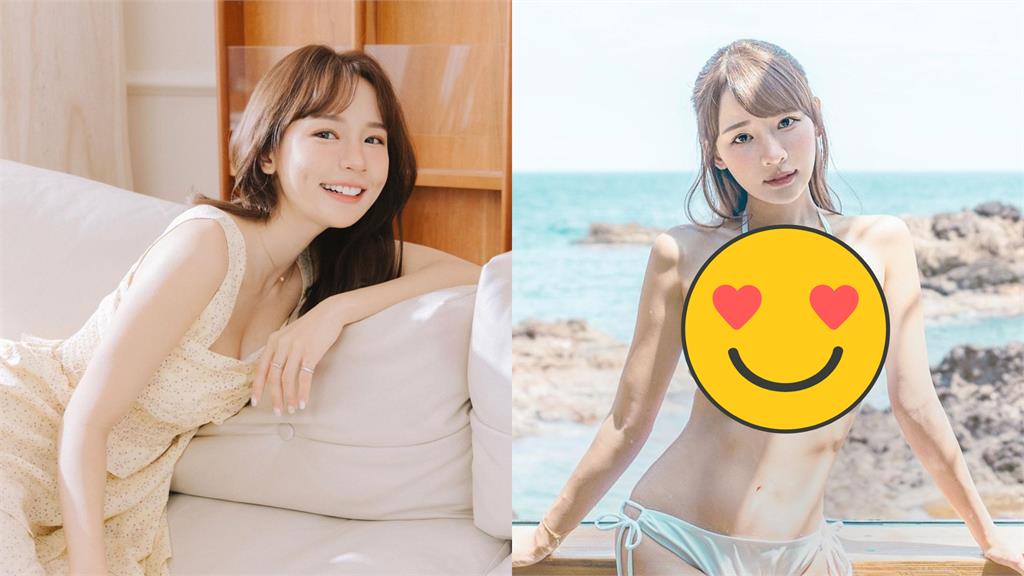 林莎純白泳衣藏火辣玄機!胸口中間「全透視」