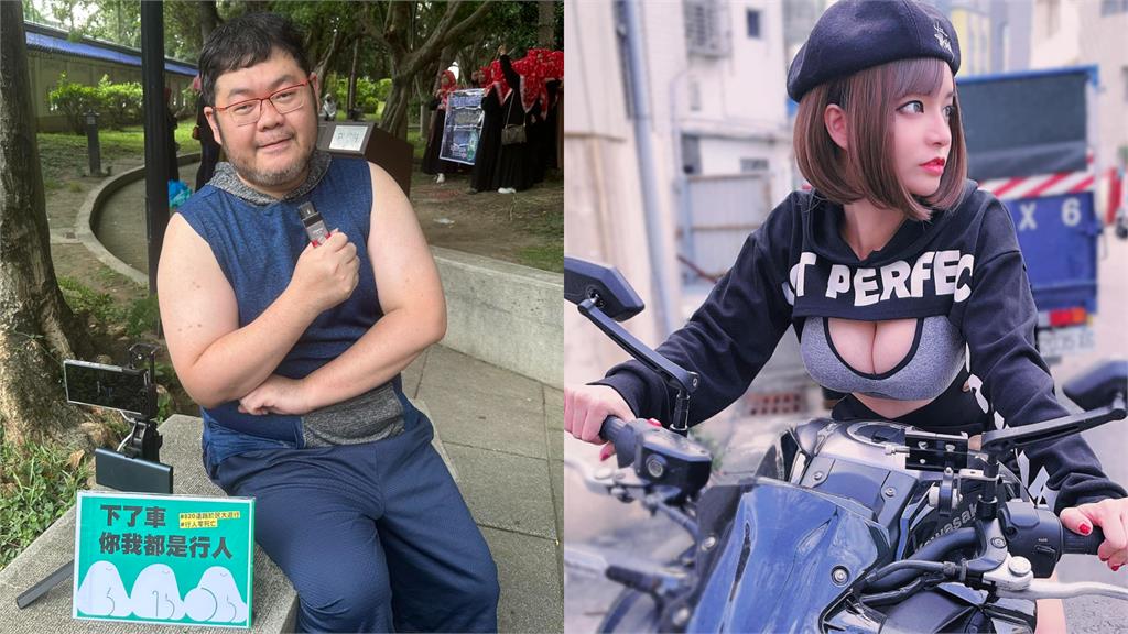 四叉貓遊行同框郭鬼鬼!超巨身形對比震撼網:差好多